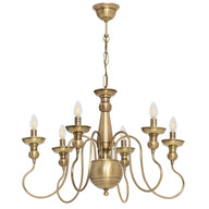 Efruz 6 Kollu Avize-Avize-Metanoya Lighting-Camsız-NowShopFun