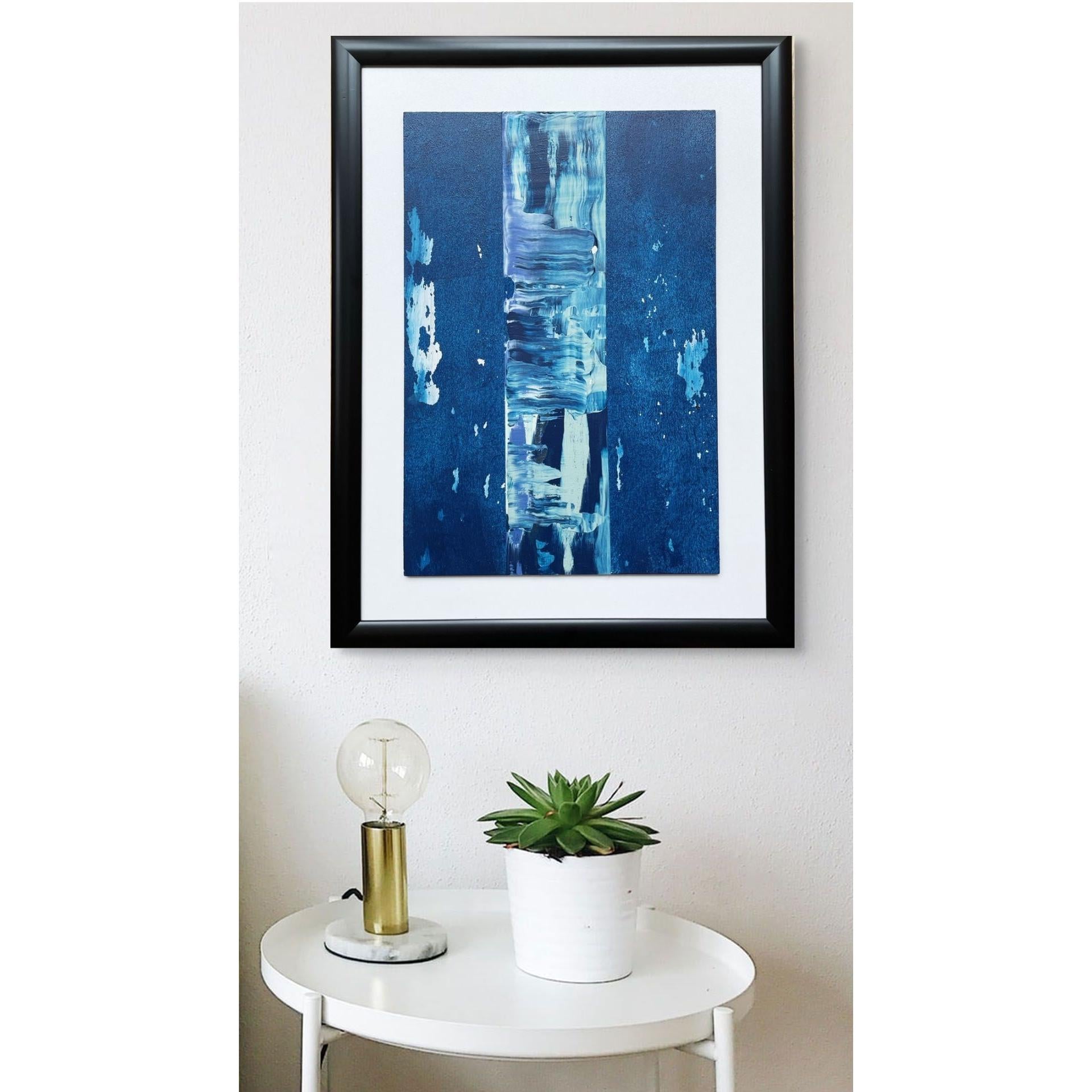 Ege Ruhu 3 – Hazır Siyah Çerçeveli Akrilik Tablo 31 X 41 Cm