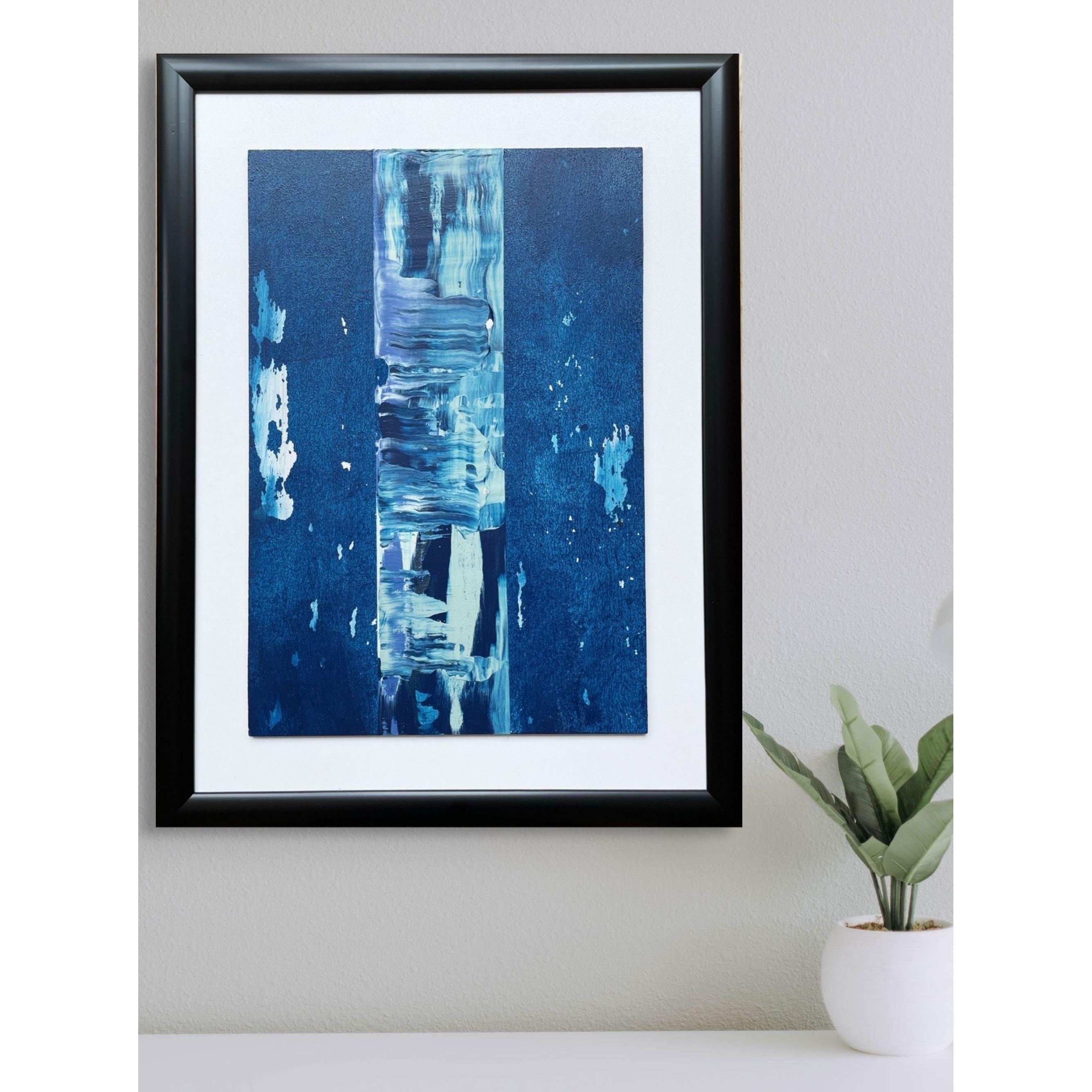 Ege Ruhu 3 – Hazır Siyah Çerçeveli Akrilik Tablo 31 X 41 Cm