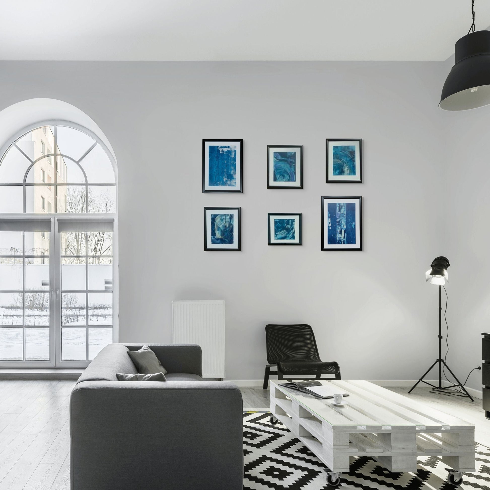 Ege Ruhu 4- Hazır Çerçeveli 25 X 30 Cm Akrilik El Yapımı Tablo