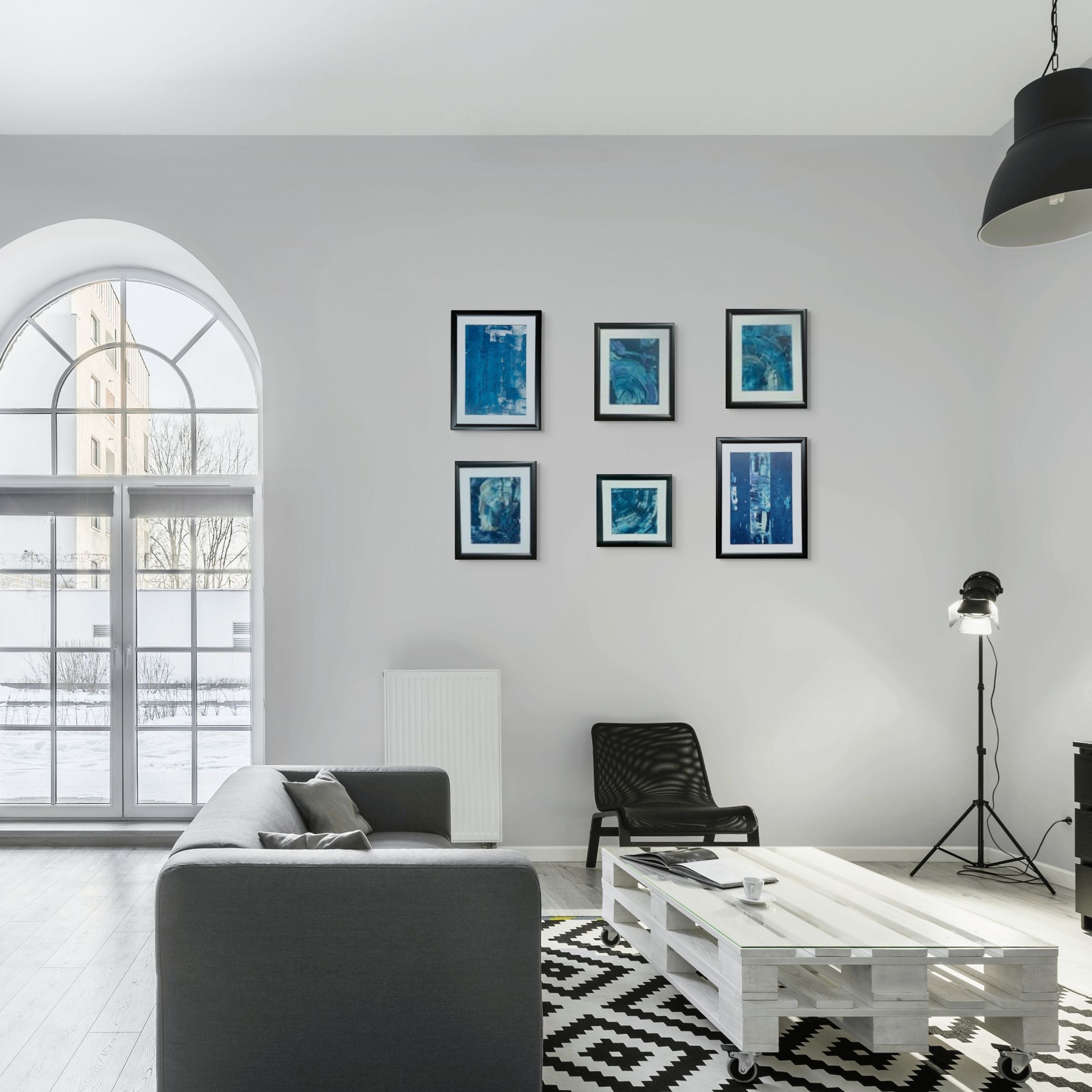 Ege Ruhu 4- Hazır Çerçeveli 25 X 30 Cm Akrilik El Yapımı Tablo