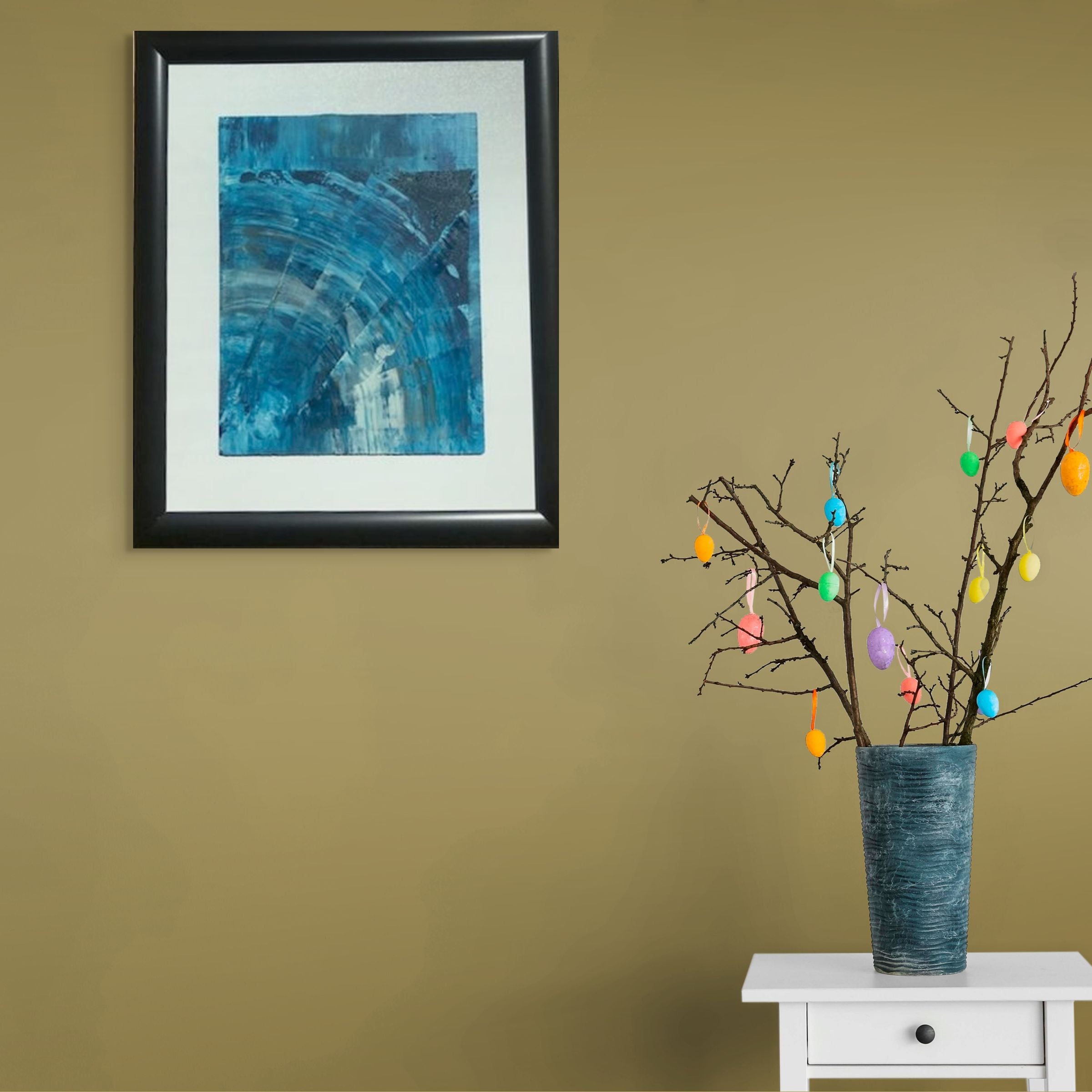 Ege Ruhu 6 - Çerçeveli 25 X 30 Cm Akrilik El Yapımı Tablo