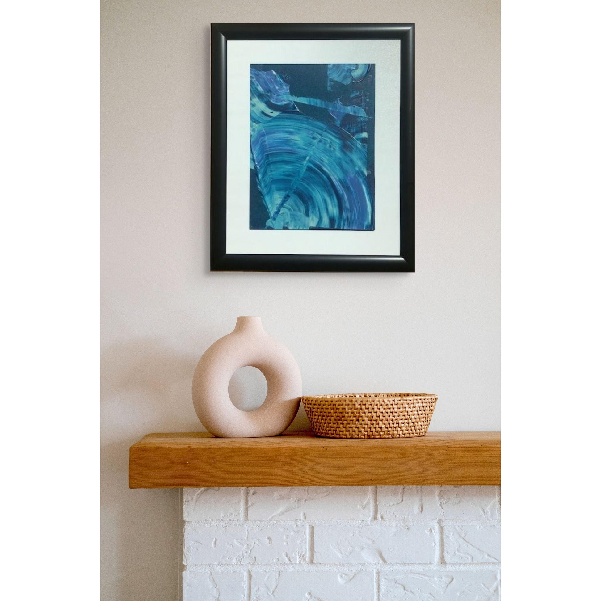 Ege Ruhu V - Hazır Çerçeveli 25 X 30 Cm Akrilik El Yapımı Tablo