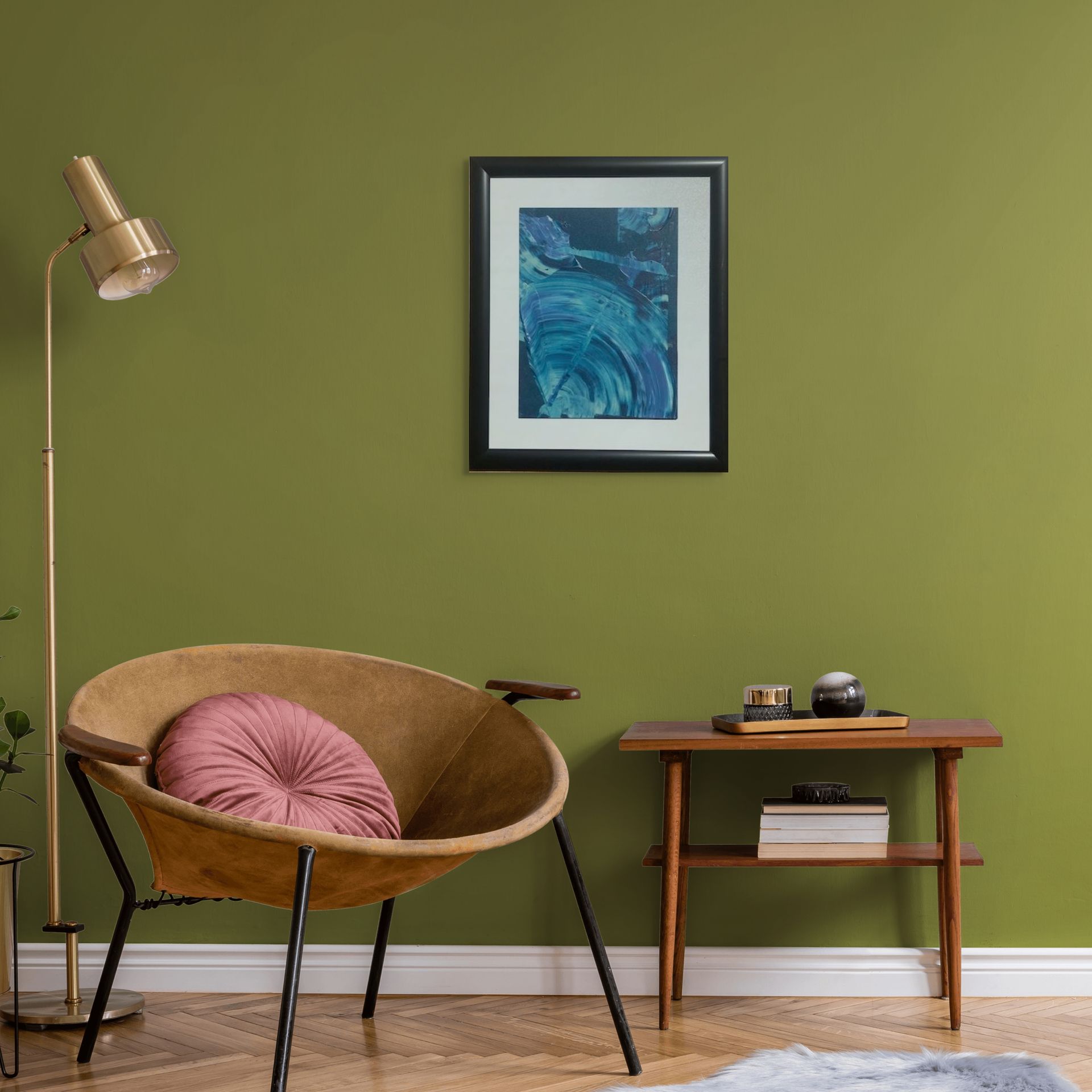 Ege Ruhu V - Hazır Çerçeveli 25 X 30 Cm Akrilik El Yapımı Tablo