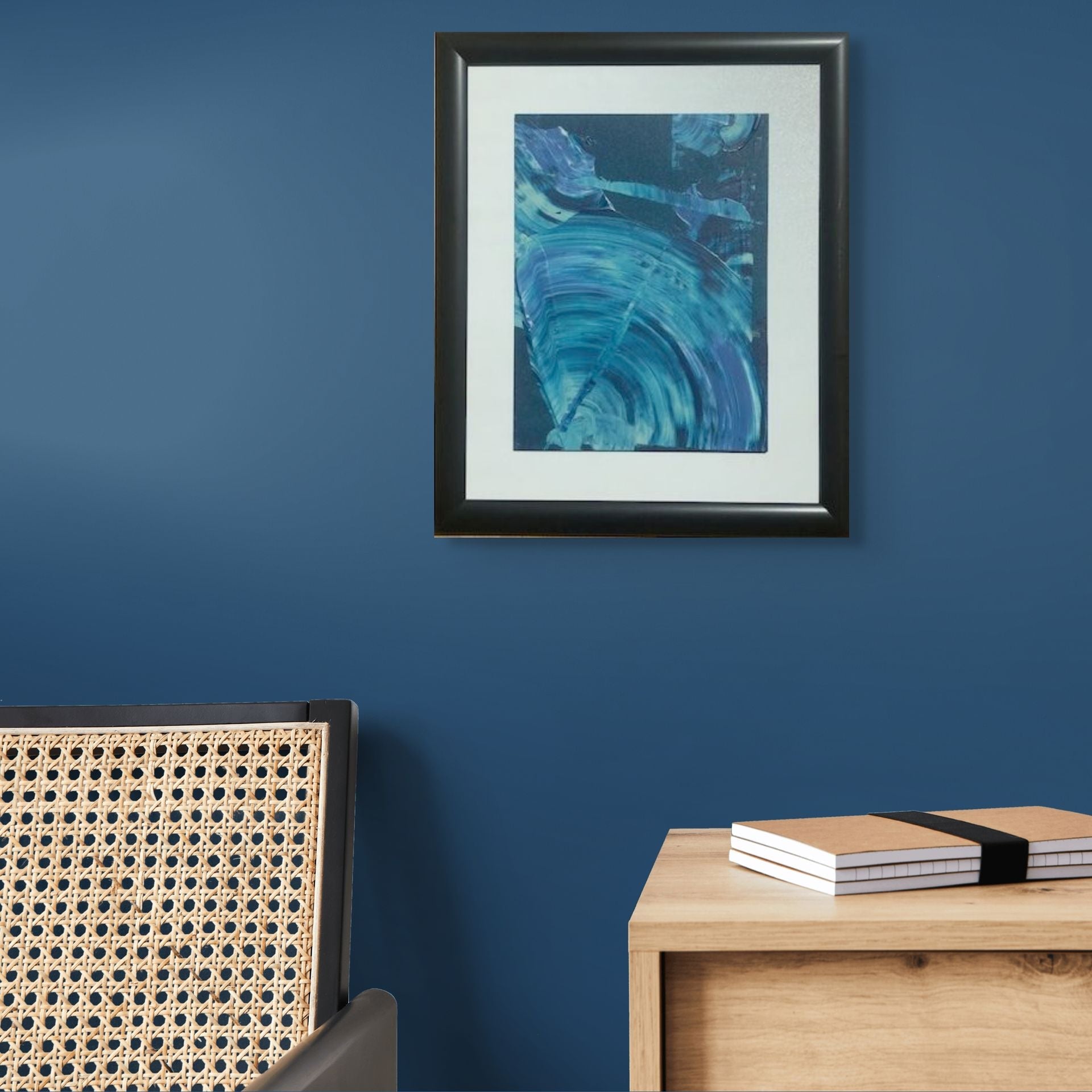 Ege Ruhu V - Hazır Çerçeveli 25 X 30 Cm Akrilik El Yapımı Tablo