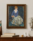 Egon Schiele - Sanatçının Eşi Edith Schiele’Nin Portresi Fine Art Baskı