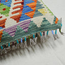El Dokuma Afgan Kilim Kırlent Kılıfı