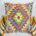 El Dokuma Afgan Kilim Kırlent Kılıfı