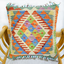 El Dokuma Afgan Kilim Kırlent Kılıfı