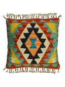El Dokuma Afgan Kilim Kırlent Kılıfı