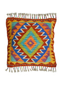 El Dokuma Afgan Kilim Kırlent Kılıfı