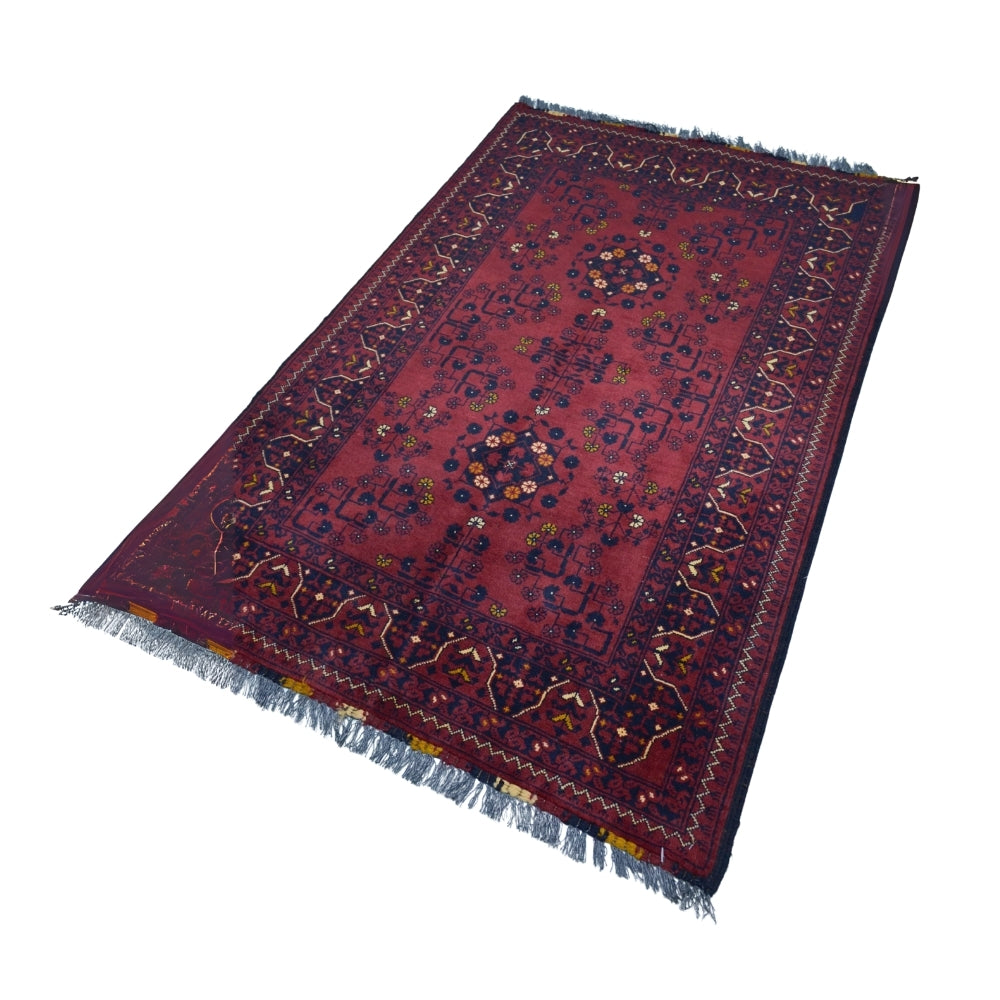 El Dokuma Afgan Kunduz Halısı