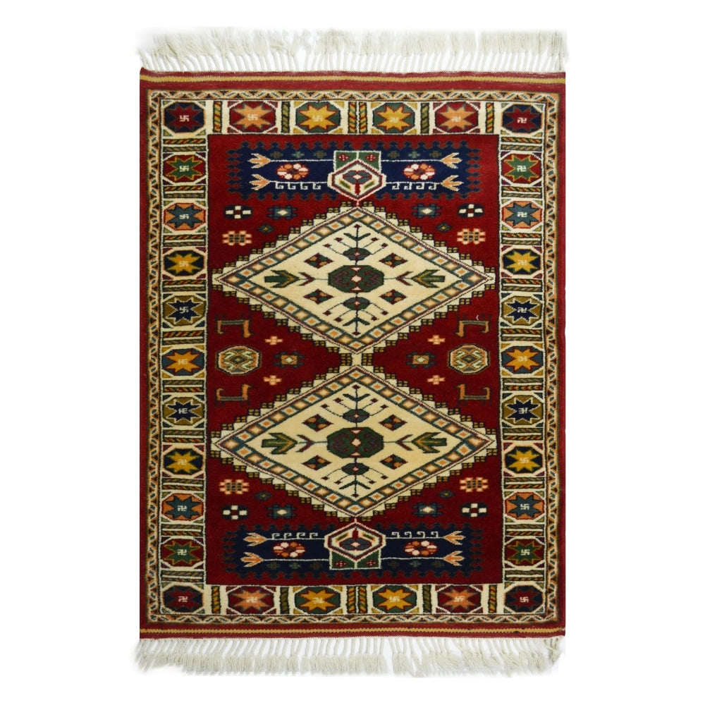 El Dokuma Antik Yörük Halısı