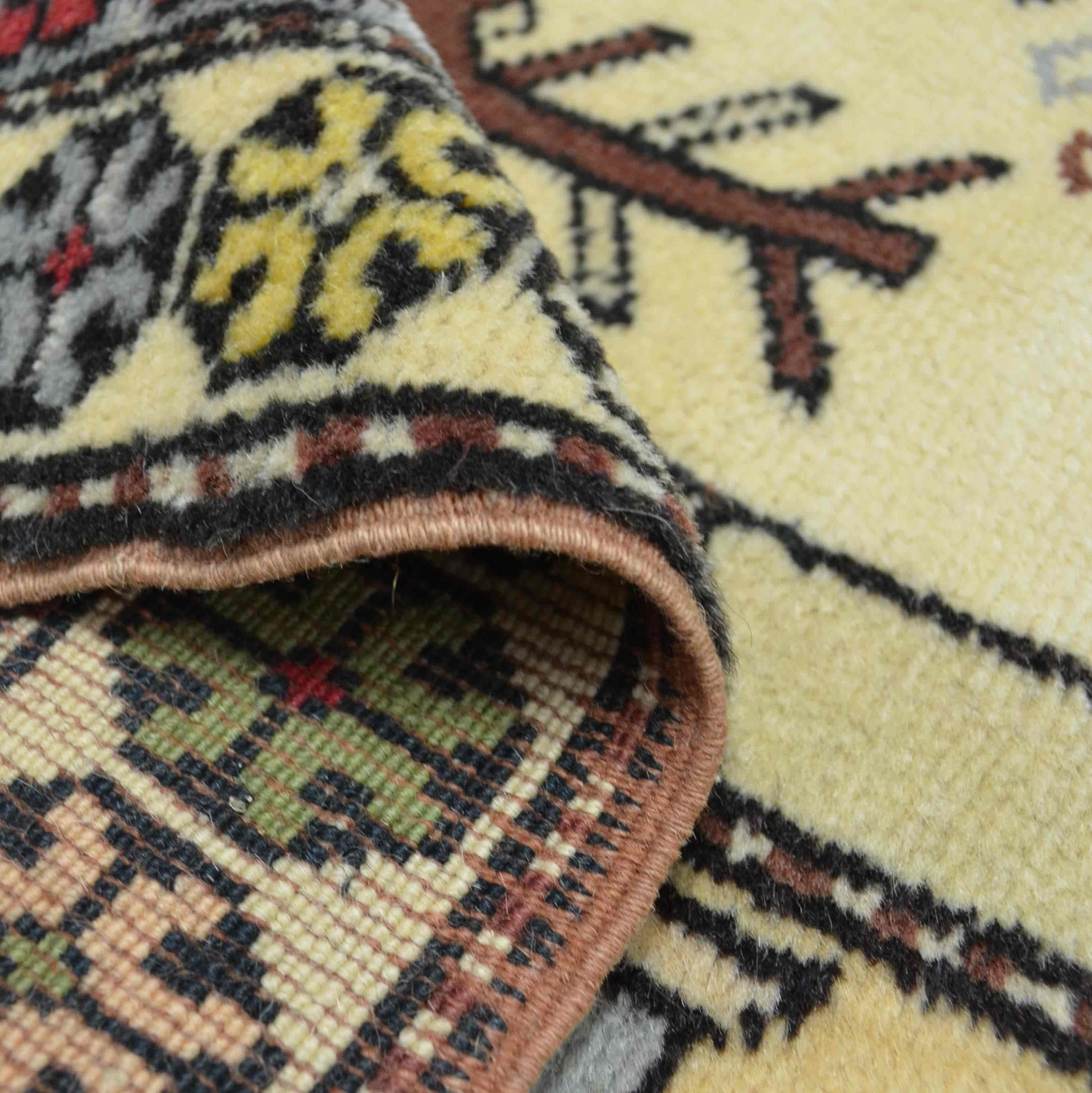 El Dokuma Bozalan Milas Halısı