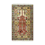 El Dokuma Bozalan Milas Halısı