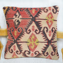 El Dokuma Kilim Kırlent Kılıfı