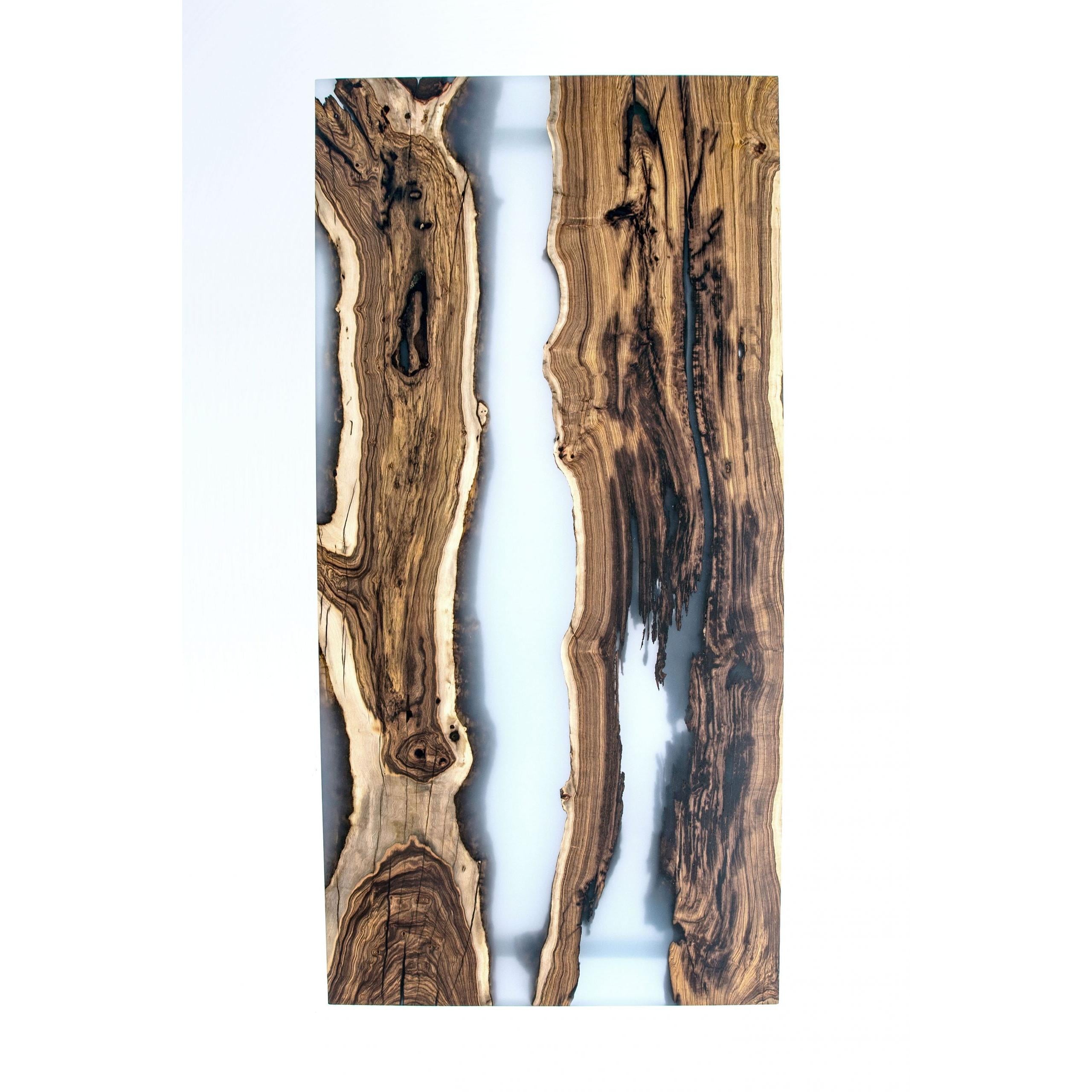 El Yapımı Duman Epoksi Yemek & Toplantı Masası