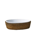 Elips Rattan Fırın Kabı