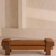 Elysor Deri Bench-Bank-Sofalab-Haki-NowShopFun