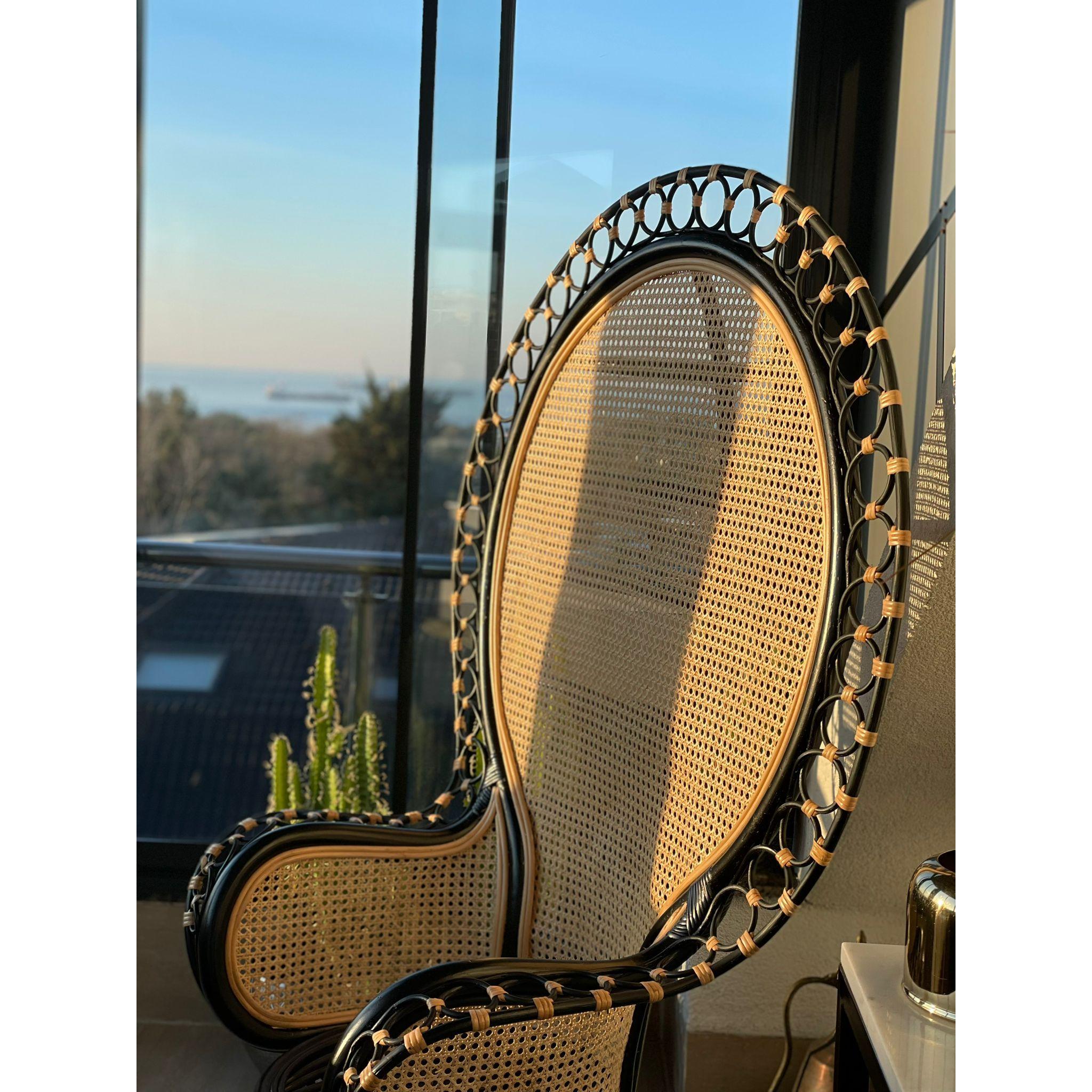 Emanuelle Rattan Koltuk