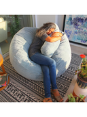 Enn Pouf Medium - Bodrum Mavisi