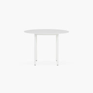 Enora Sehpa-Yan Sehpa-Envlin-Ø52xH38-Beyaz-NowShopFun