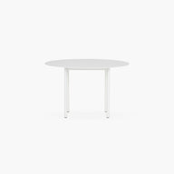 Enora Sehpa-Yan Sehpa-Envlin-Ø52xH33-Beyaz-NowShopFun