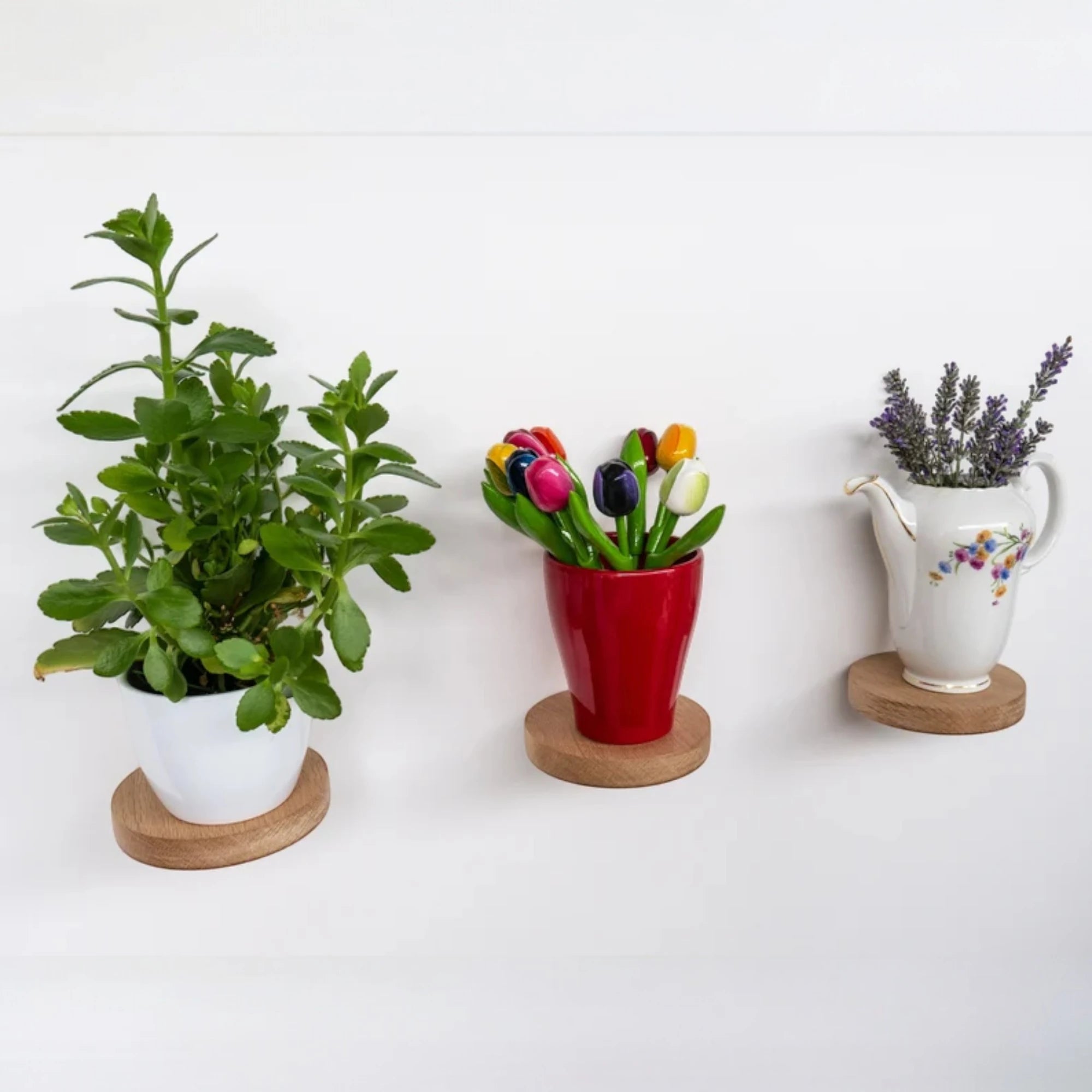 Erica El Yapımı Ahşap Raf