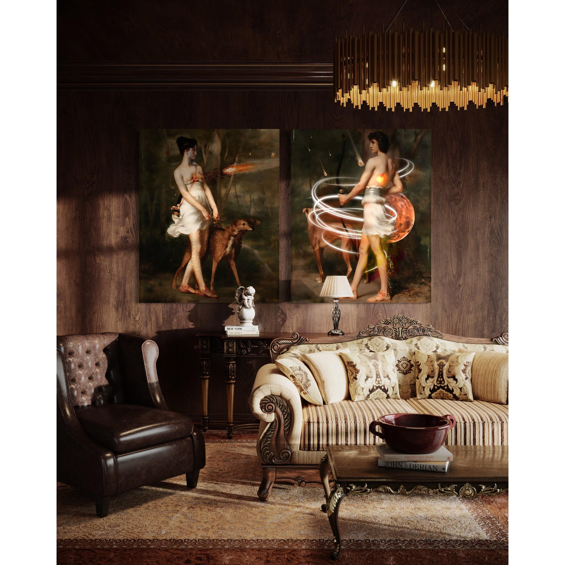 Eros & Psyche 2'li Set Tablo