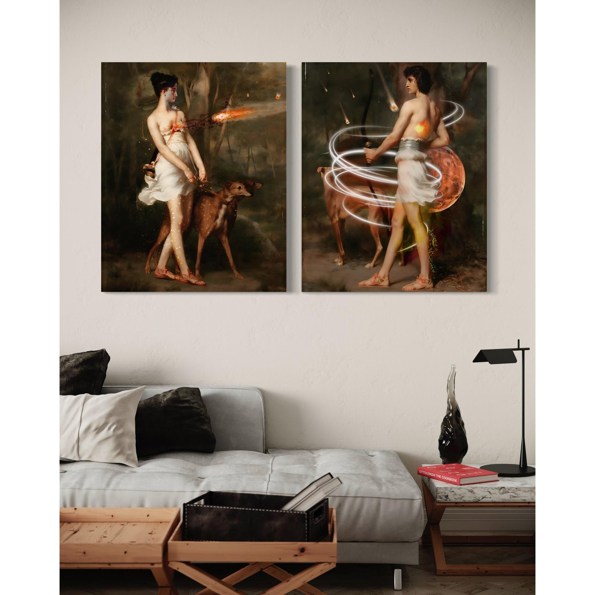 Eros & Psyche 2'li Set Tablo