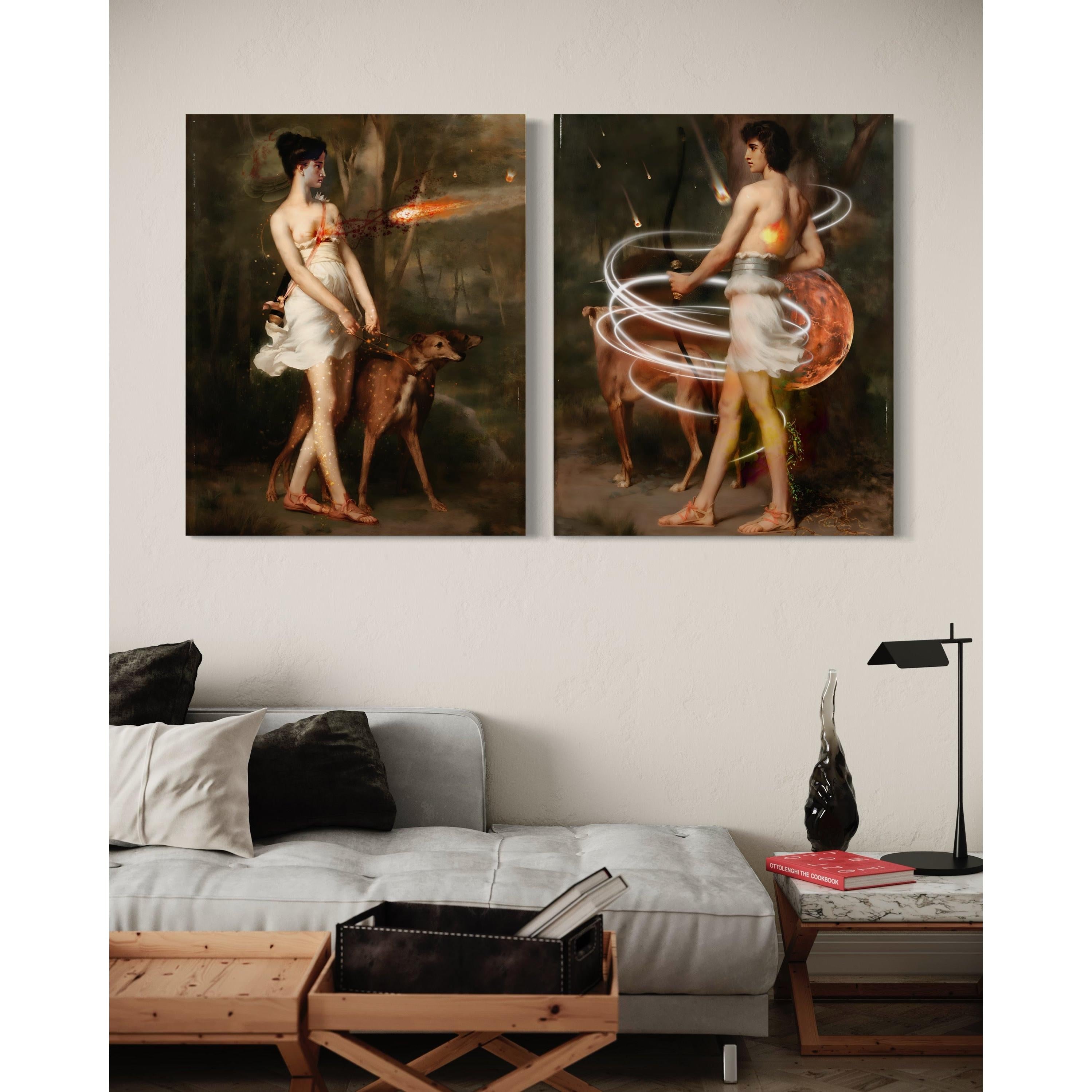 Eros & Psyche 2'li Set Tablo