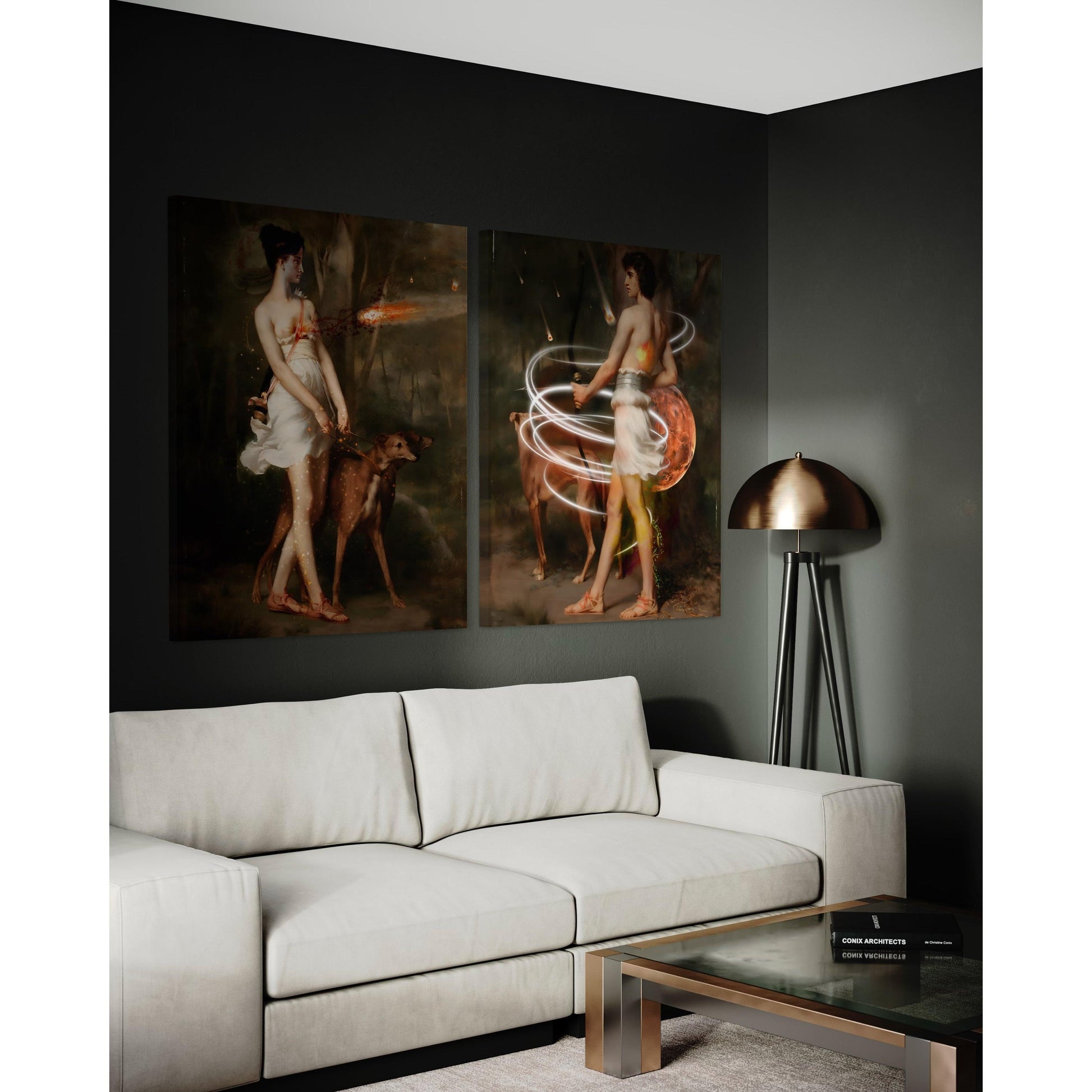 Eros & Psyche 2'li Set Tablo