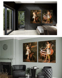 Eros & Psyche 2'li Set Tablo