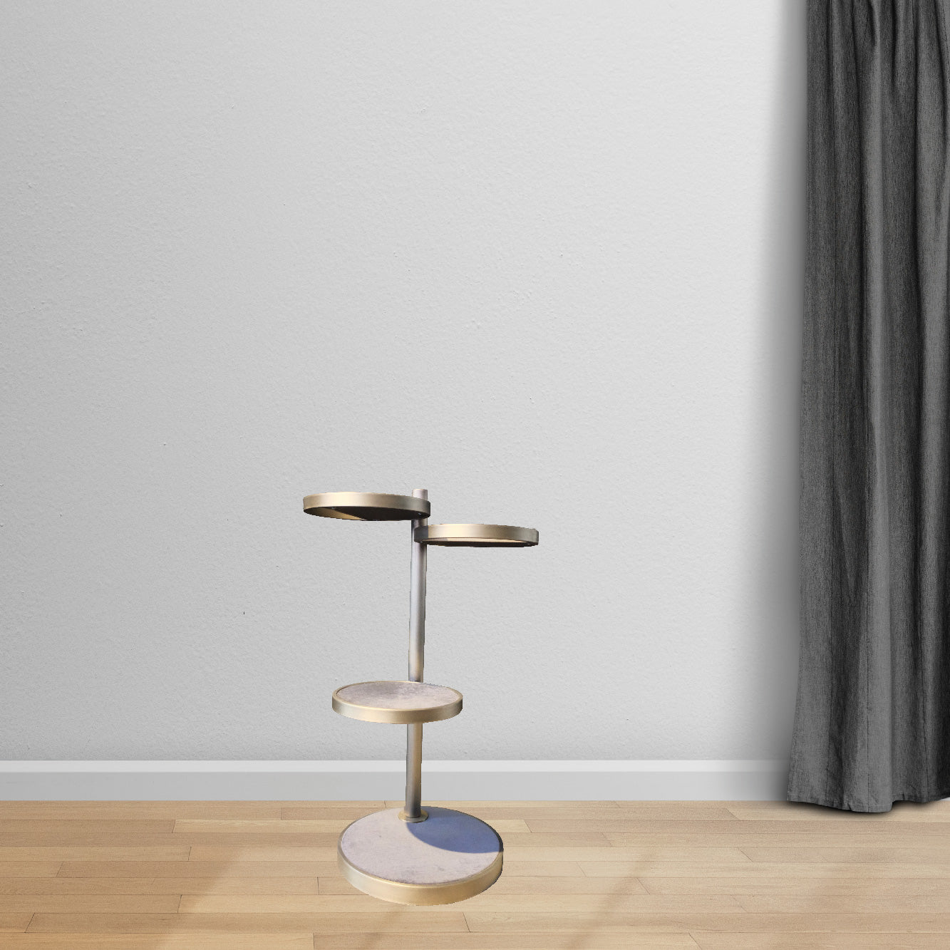 Erva Aynalı Dilsiz Uşak & Aksesuarlık Seti