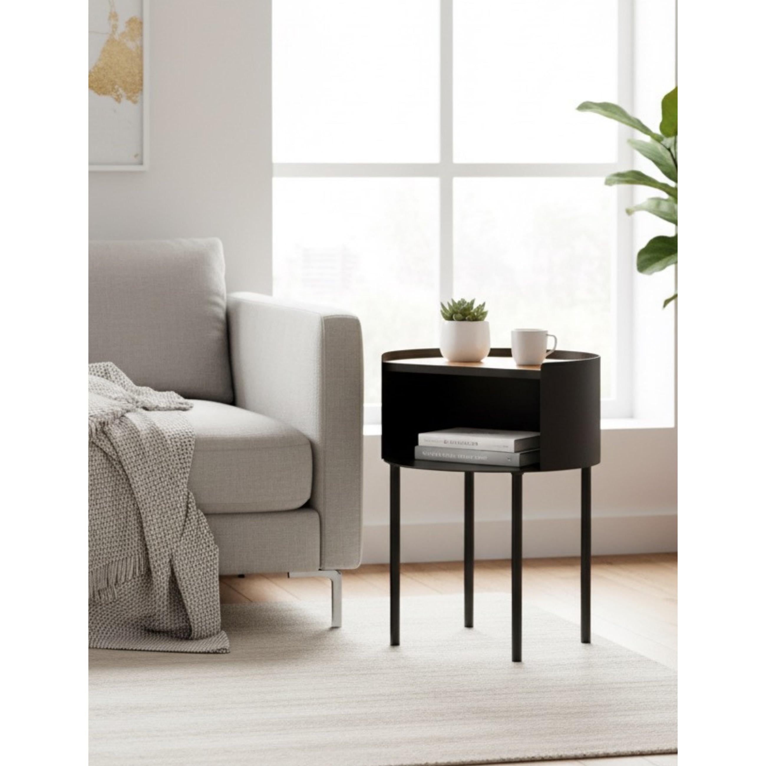 Espen Yan Sehpa & Komodin - Siyah