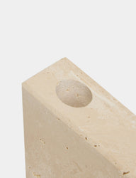 Etern Konik Traverten Şamdan-Şamdan-Maisonord-NowShopFun