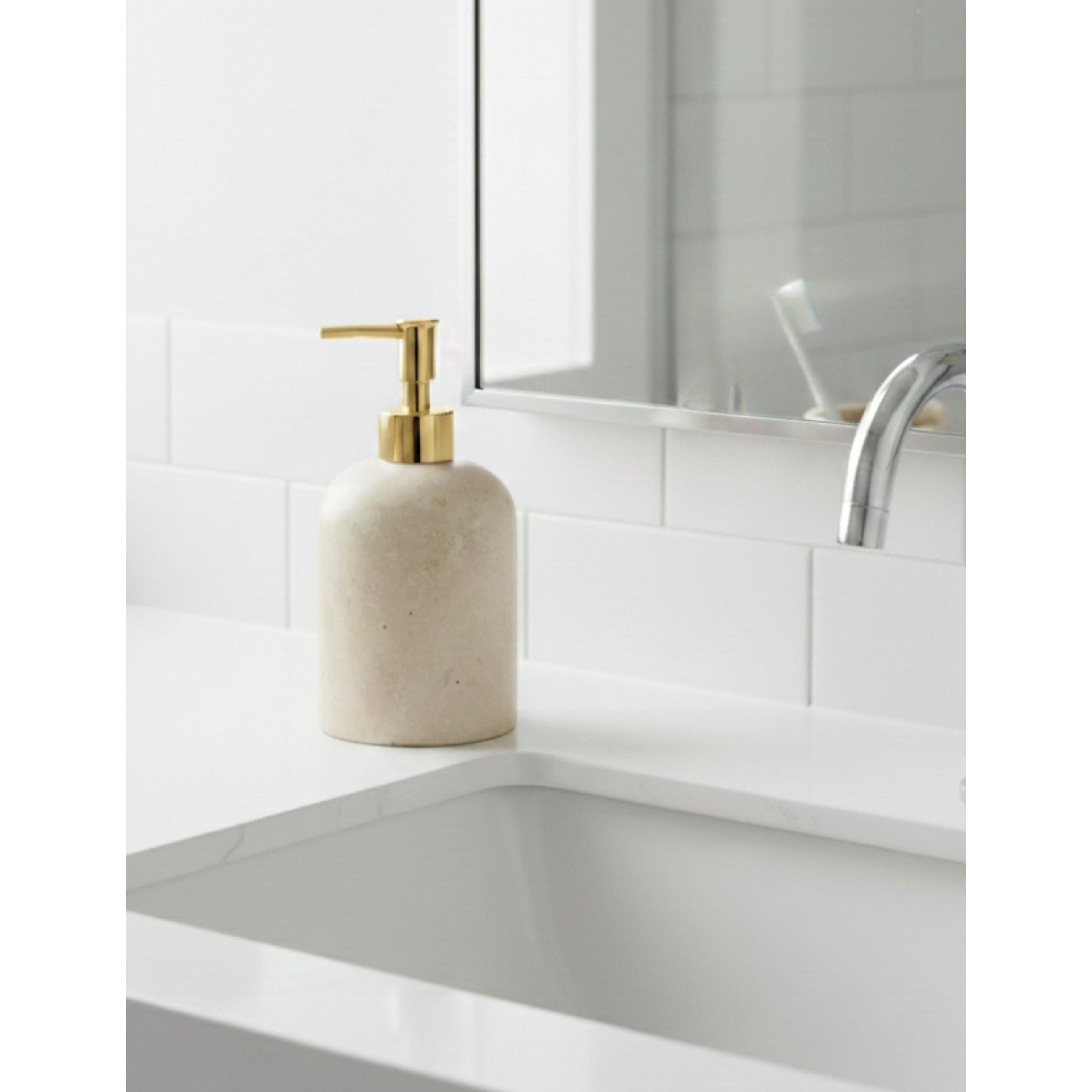 Etern Traverten Sıvı Sabunluk - Gold