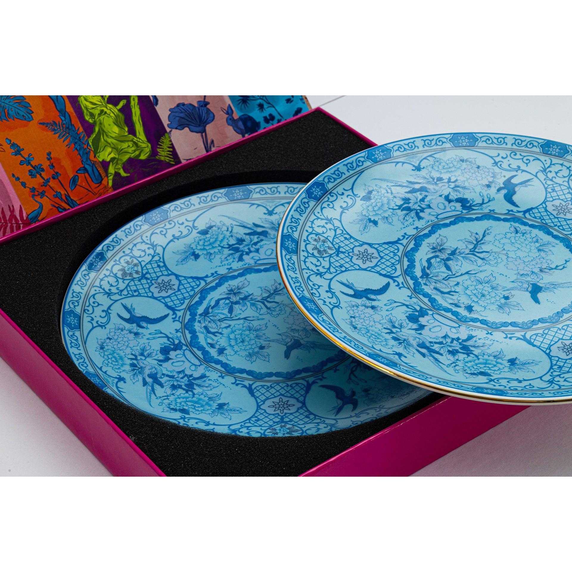 Eternal Baby Blue Pasta Tabağı (2'li Set)