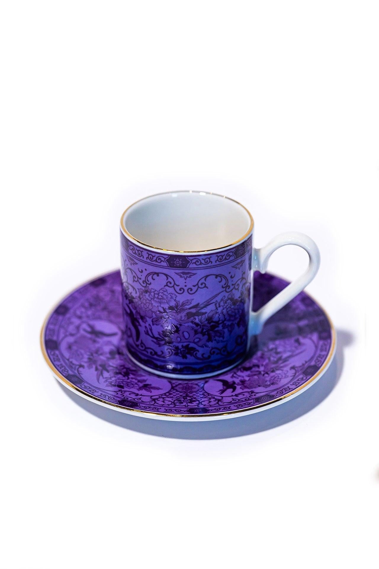 Eternal Lavender Dusk Kahve Fincanı (2'li Set)