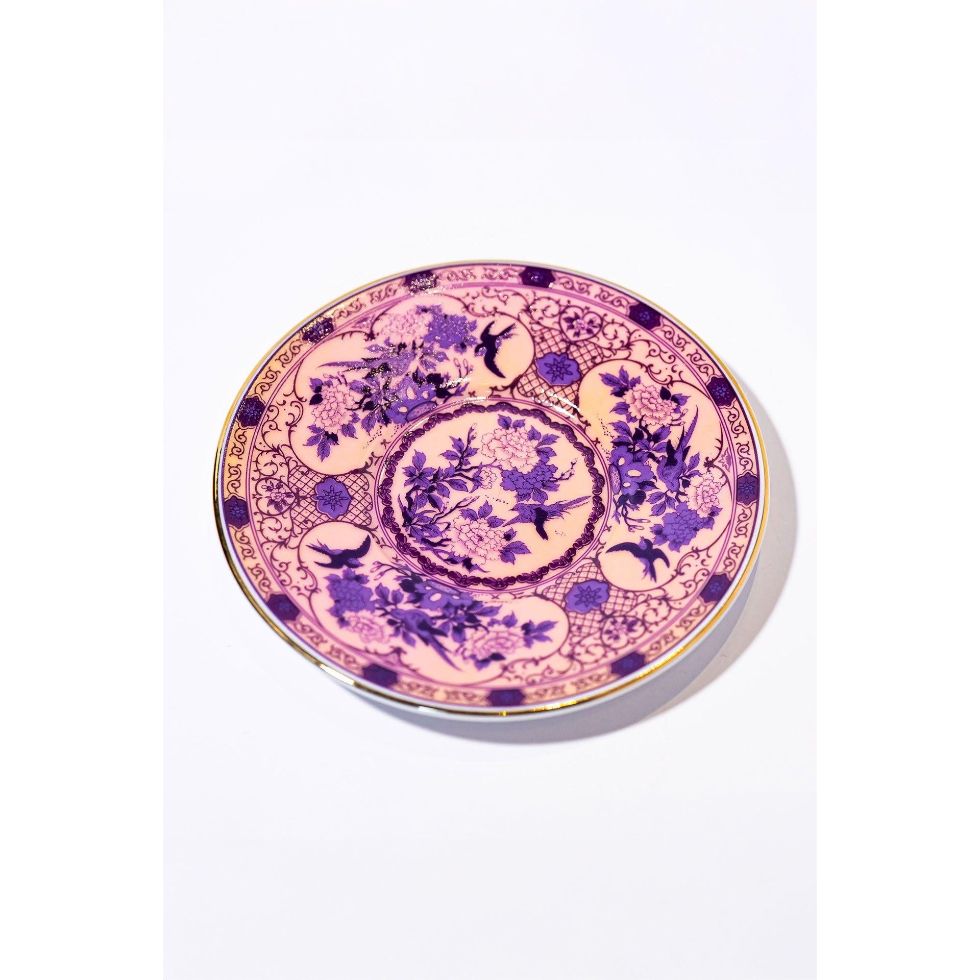 Eternal Lilac Rose Kahve Fincanı (2'li Set)