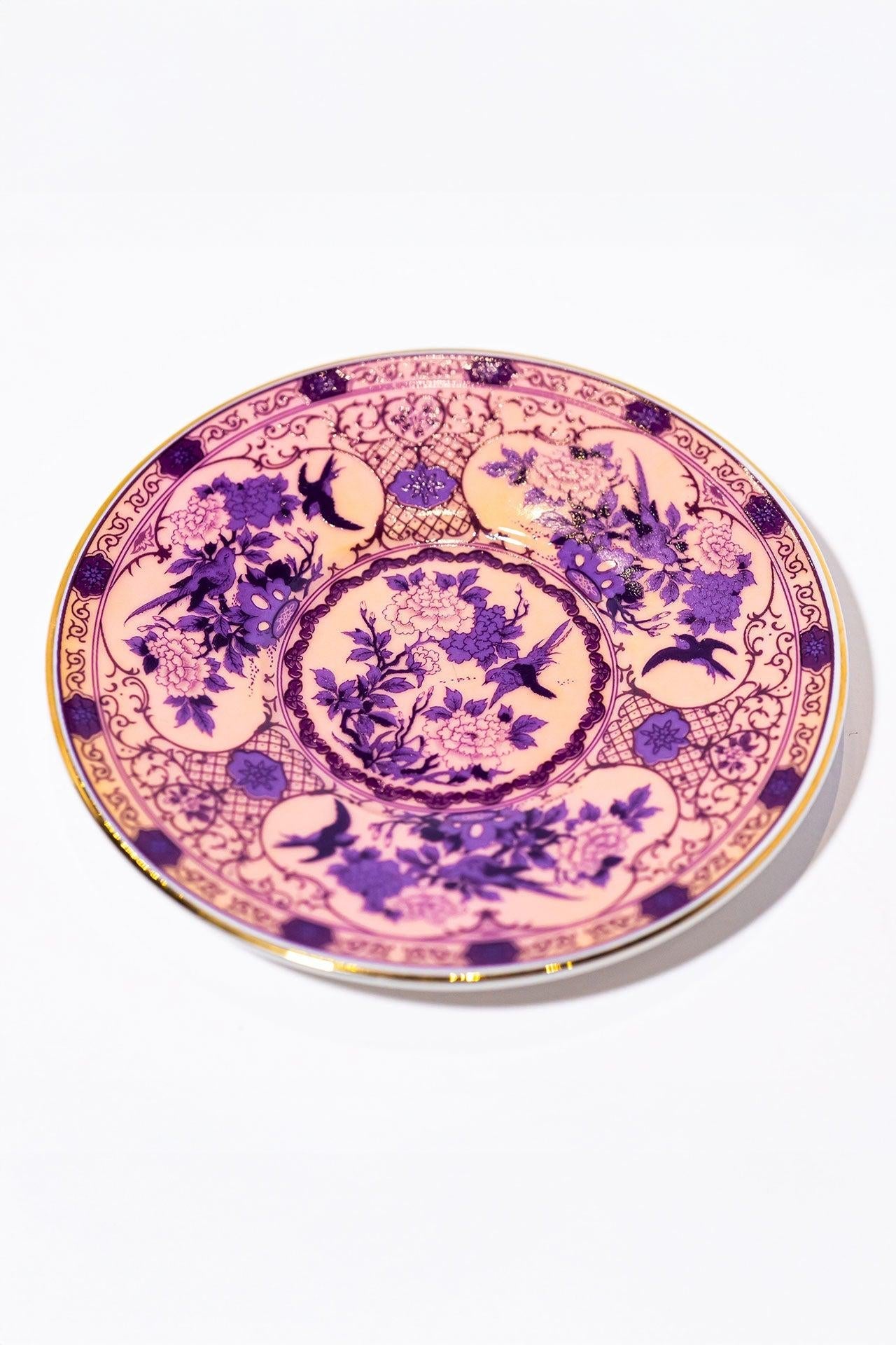 Eternal Lilac Rose Kahve Fincanı (2'li Set)