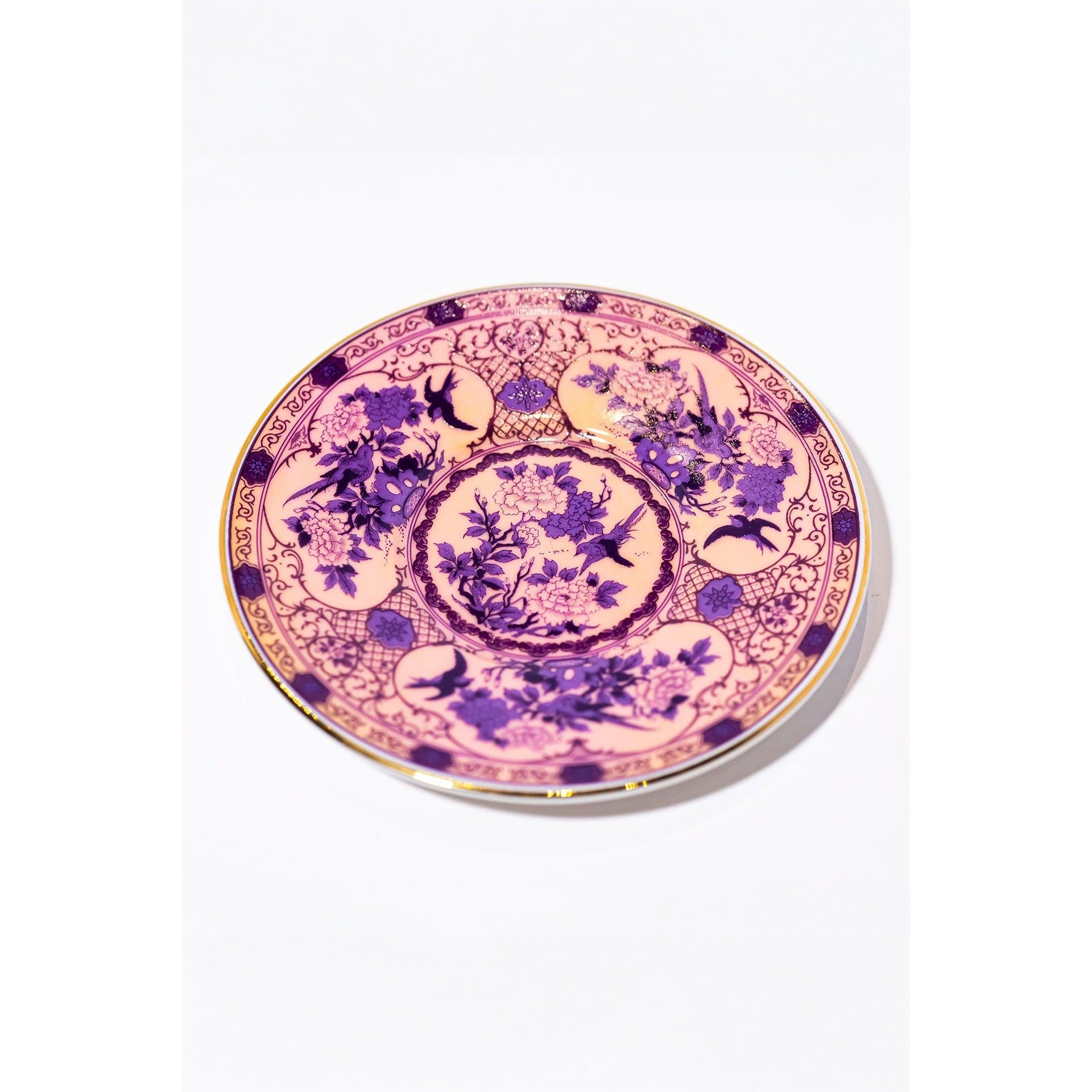 Eternal Lilac Rose Kahve Fincanı (2'li Set)