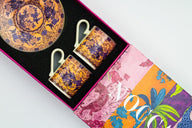 Eternal Lilac Rose Kahve Fincanı (2'li Set)-Kahve Fincanı-Noccaso-NowShopFun