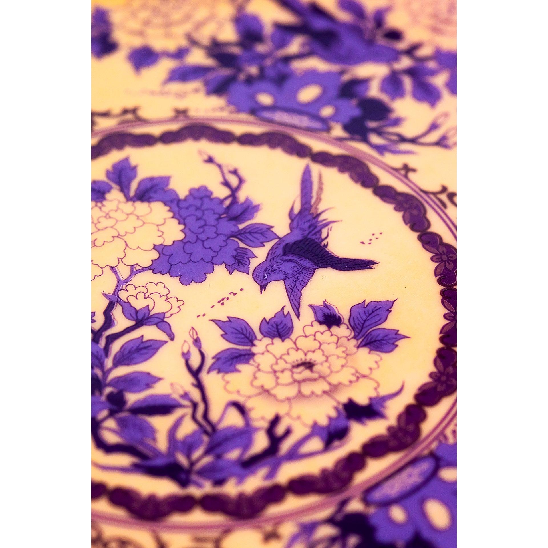 Eternal Lilac Rose Pasta Tabağı (2'li Set)