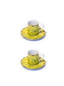 Eternal Milk Yellow Kahve Fincanı (2'li Set)