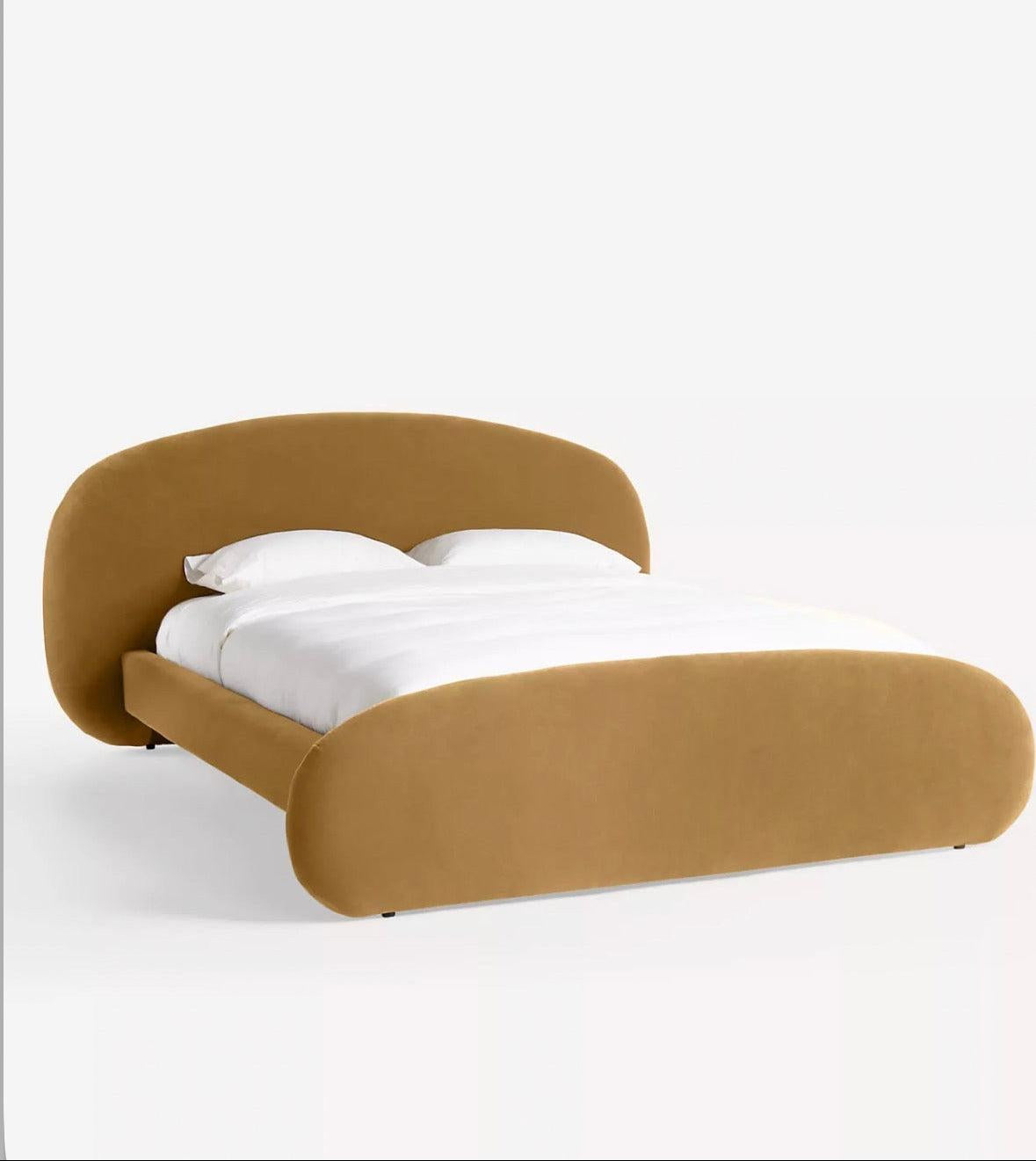 Evara Kadife Karyola