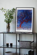 Evening Red Tree Piet Mondrian Baskı