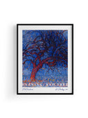 Evening Red Tree Piet Mondrian Baskı