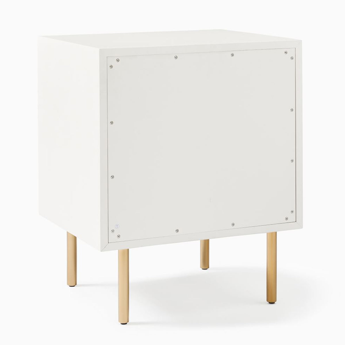 Evorna Ahşap Beyaz Komodin