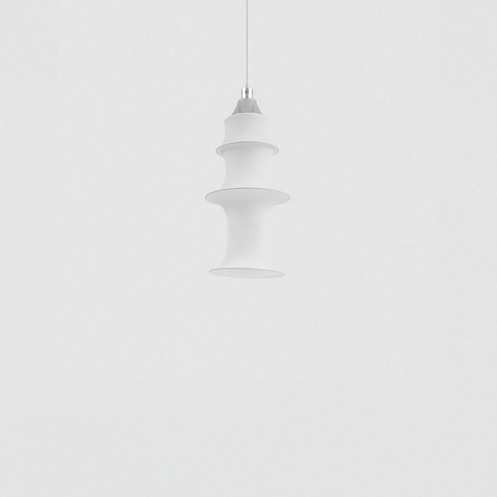 Falkland Beyaz Kumaş Sarkıt Aydınlatma (85cm)